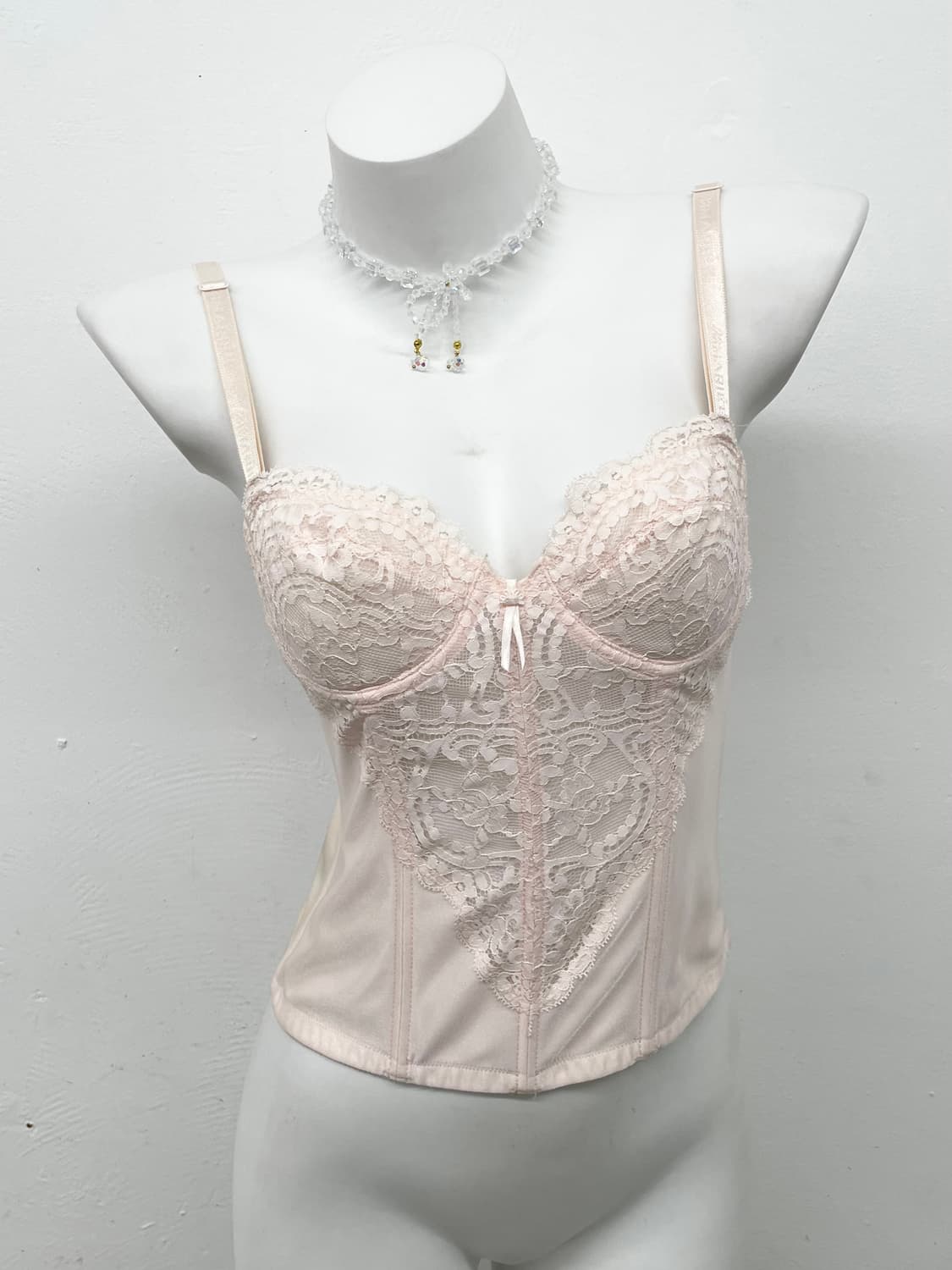 핑크페어리 레이스 코르셋 상품이미지1