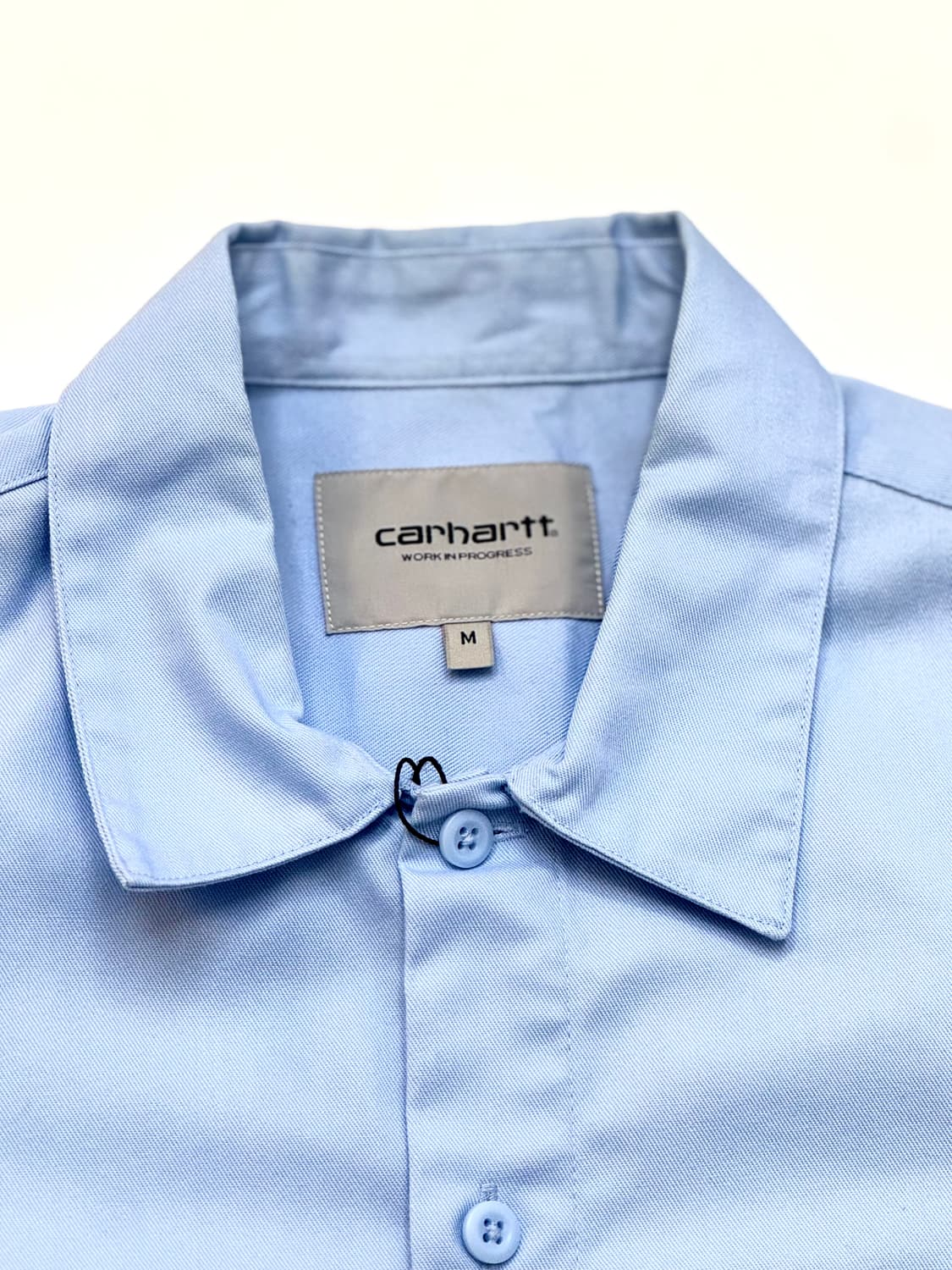 Carhartt WIP 칼하트 WIP 라이트블루 컬러 투포켓 워크 셔츠 상품이미지5