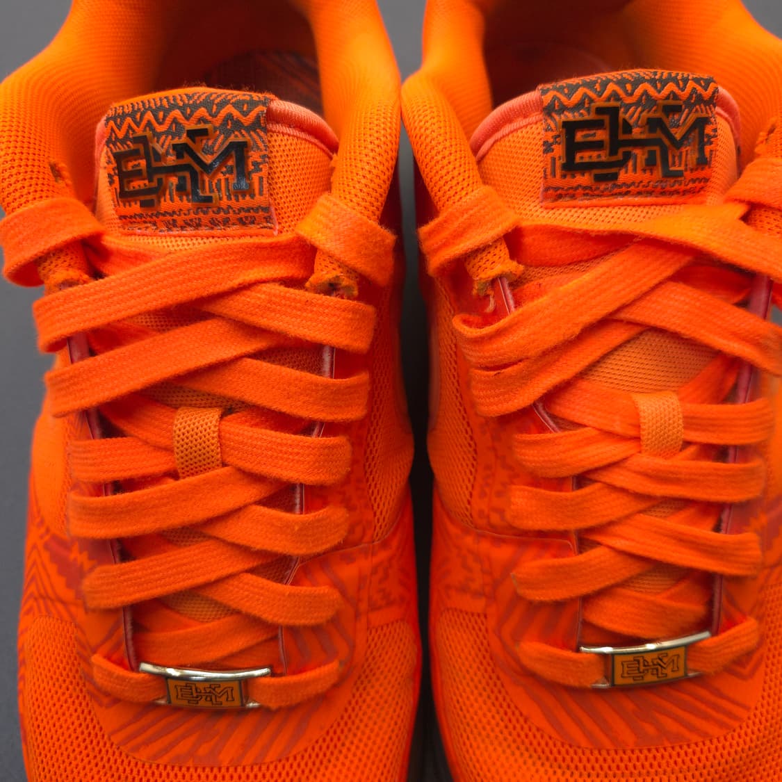 나이키 루나포스1 퓨즈 BHM 오렌지 운동화 상품이미지7