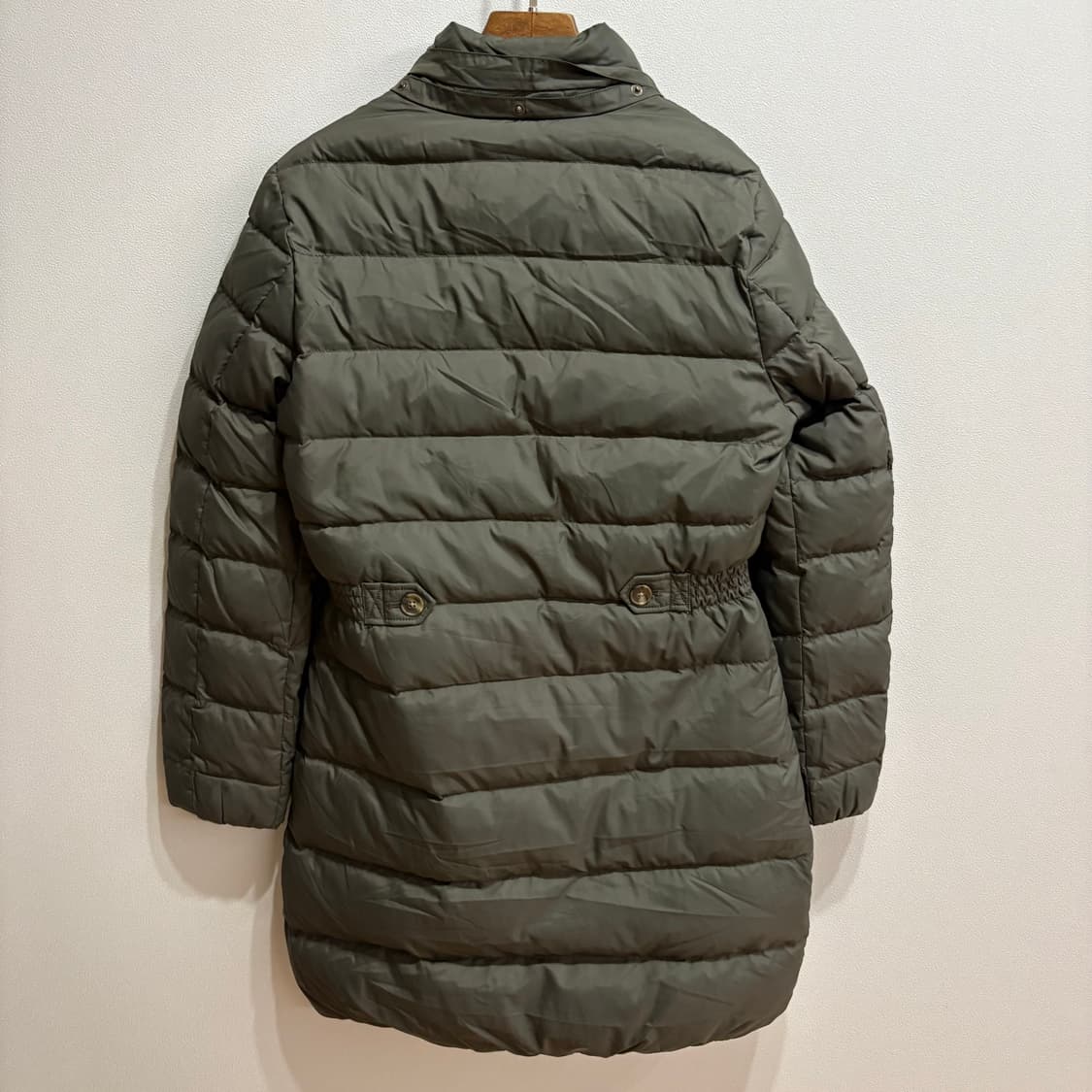 타미힐피거 롱패딩 카키 여성 M 상품이미지6