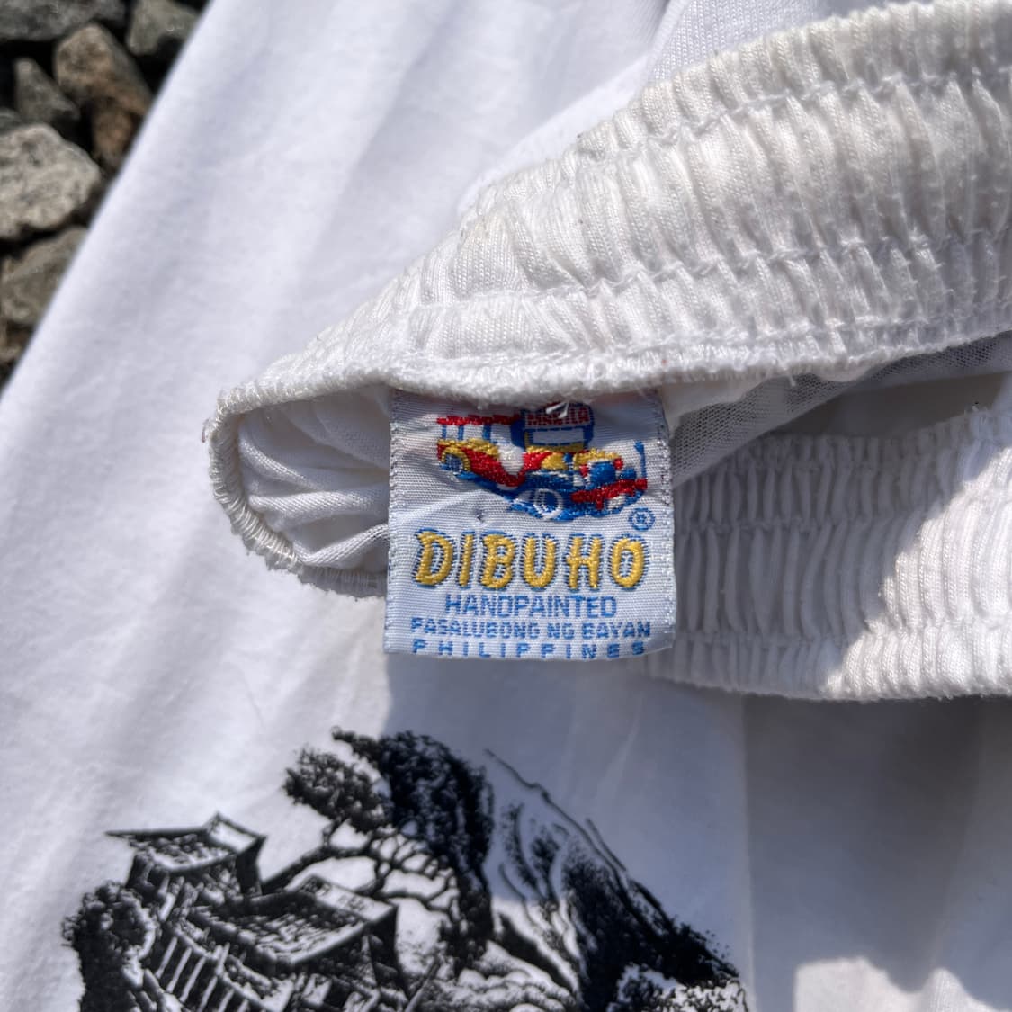 DIBUHO 그래픽세부 패턴 와이드 팬츠(실측확인) 상품이미지6