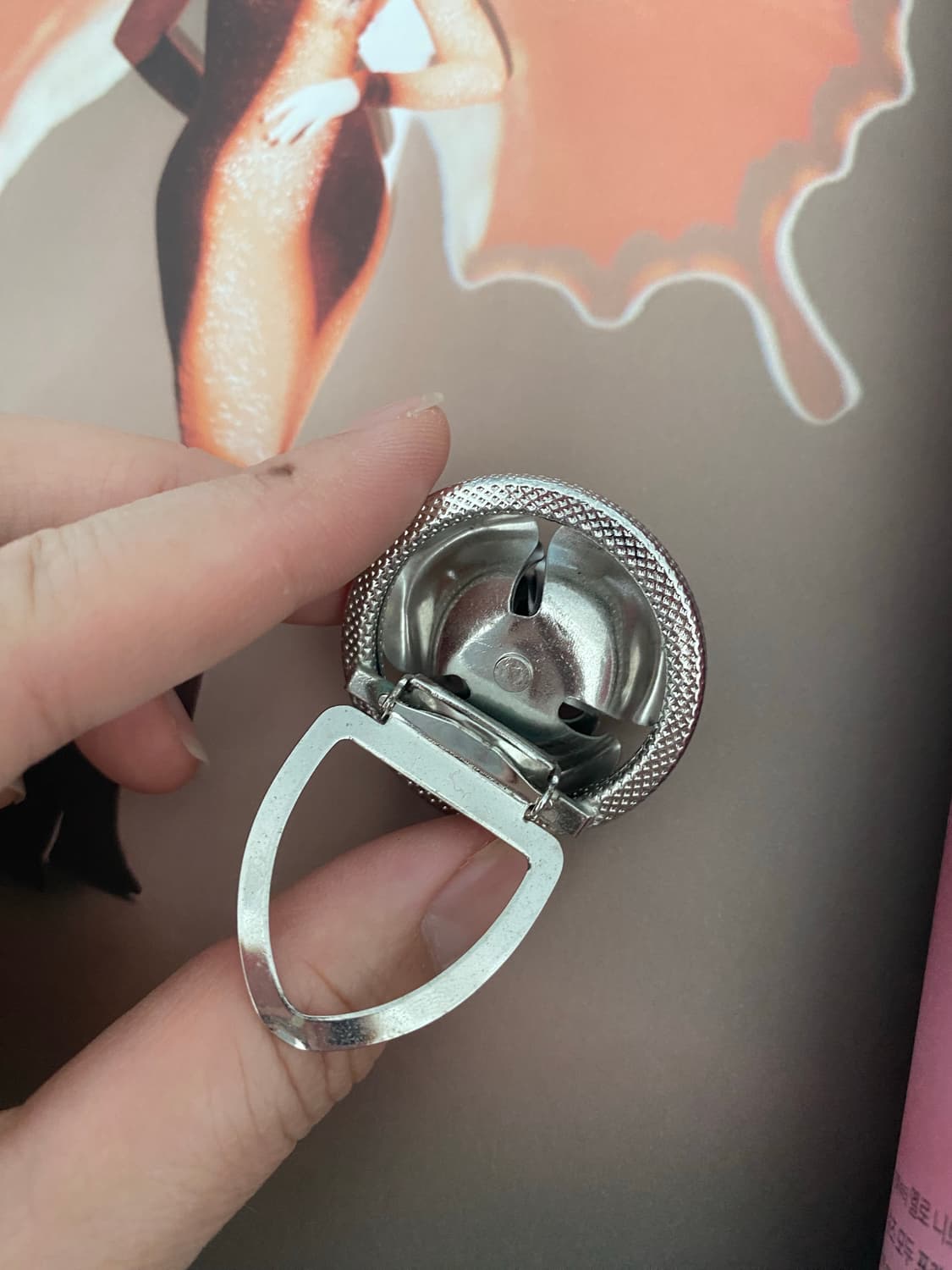 장미 실버 브로치 스카프링 팬던트 상품이미지4