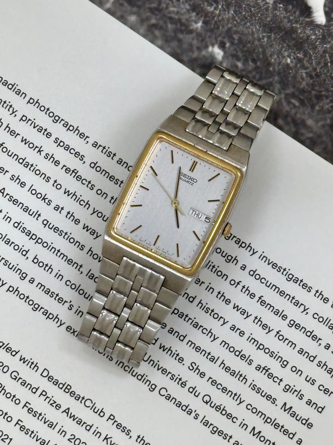 세이코 seiko 쿼츠 시계 상품이미지2