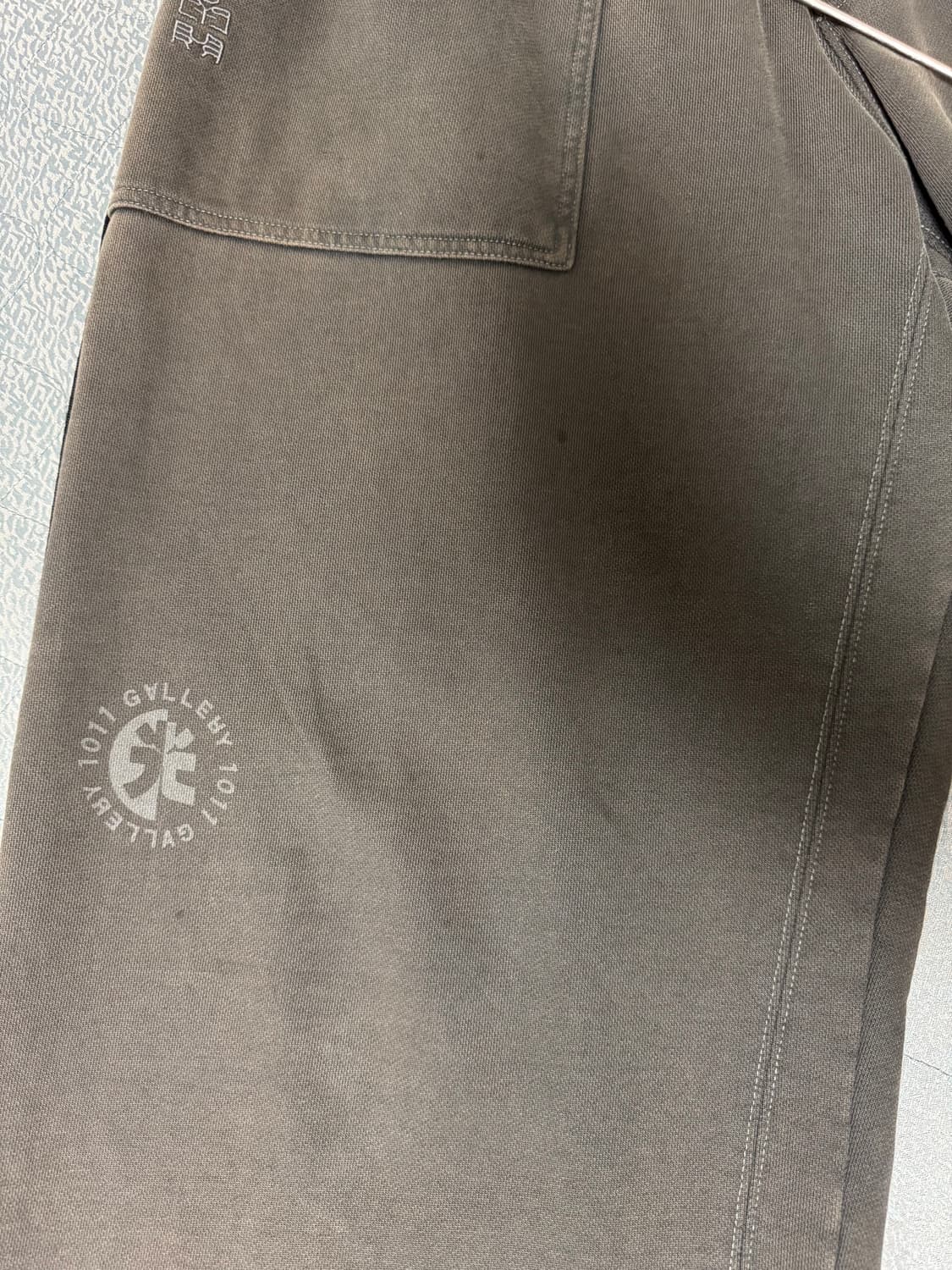 폴리테루 1011 퍼티그 스웨트 팬츠 더스티 카키 상품이미지3