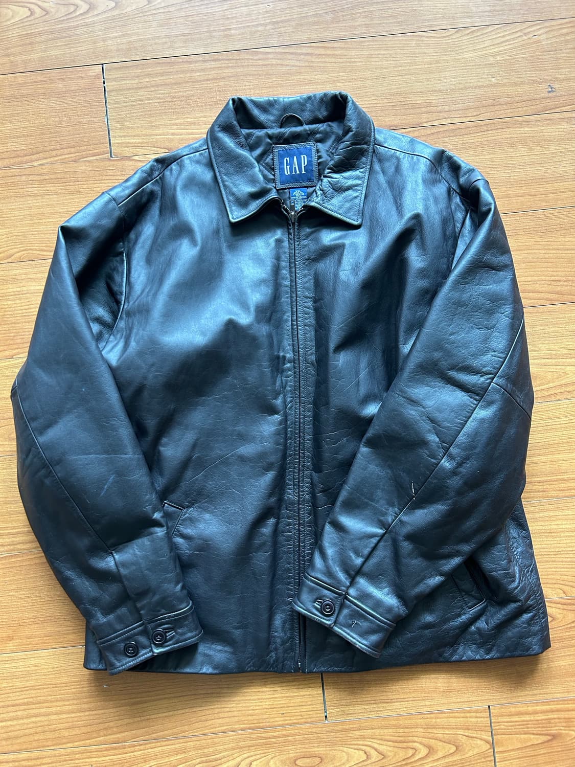 올드 갭 레더 자켓 상품이미지1