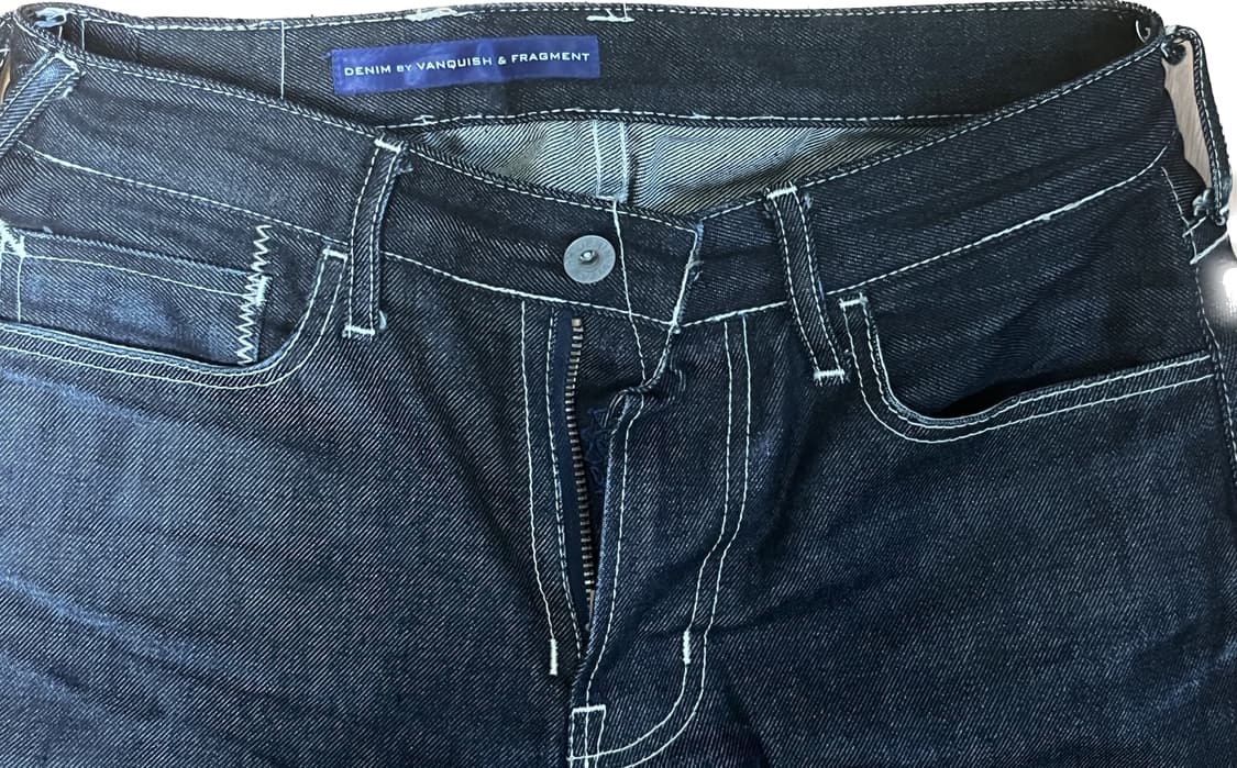 데님바이뱅퀴시 프라그먼트 셀비지 데님 팬츠 상품이미지3