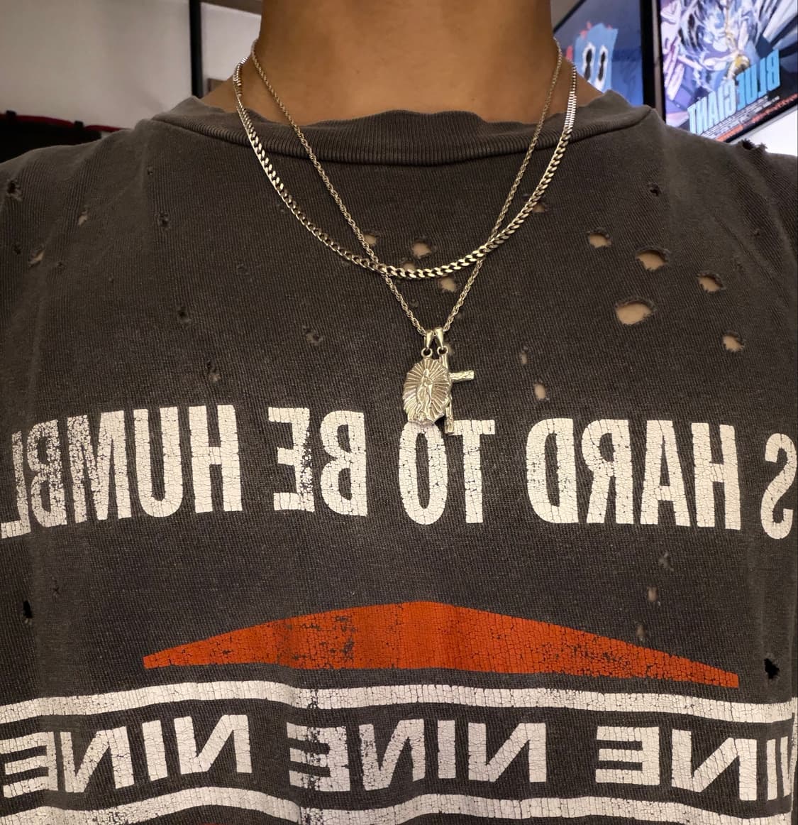 삼오세공×DUST] DEADBORN 2 CHAIN 목걸이  상품이미지3