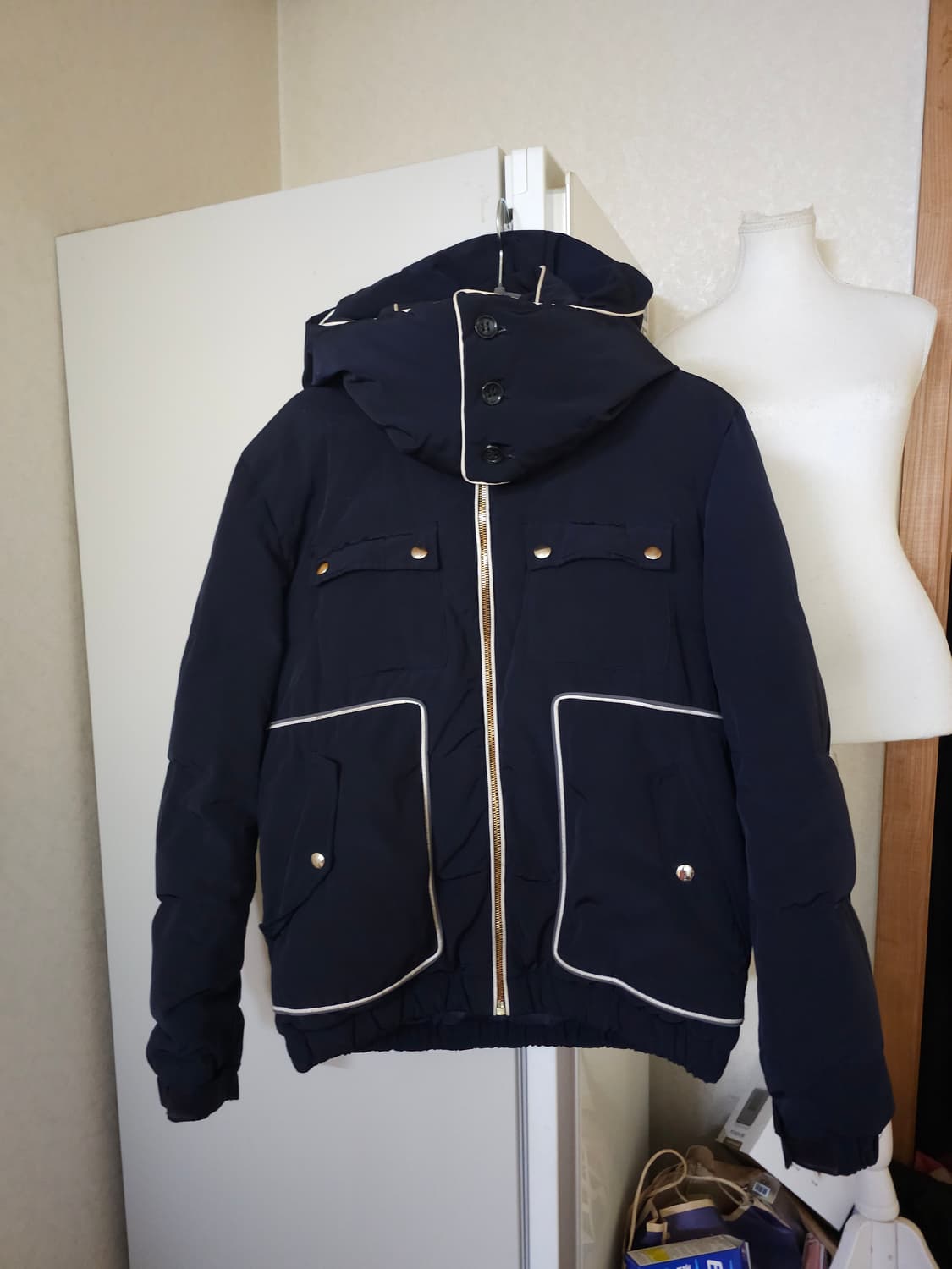 제네럴아이디어 덕다운 후드패딩 상품이미지1