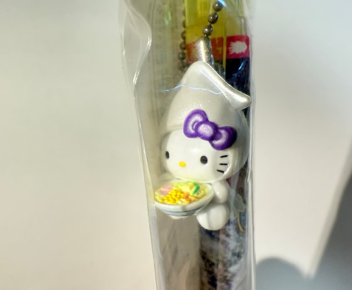 지역한정 고전키티 오징어 라멘 스트랩 샤프 상품이미지4