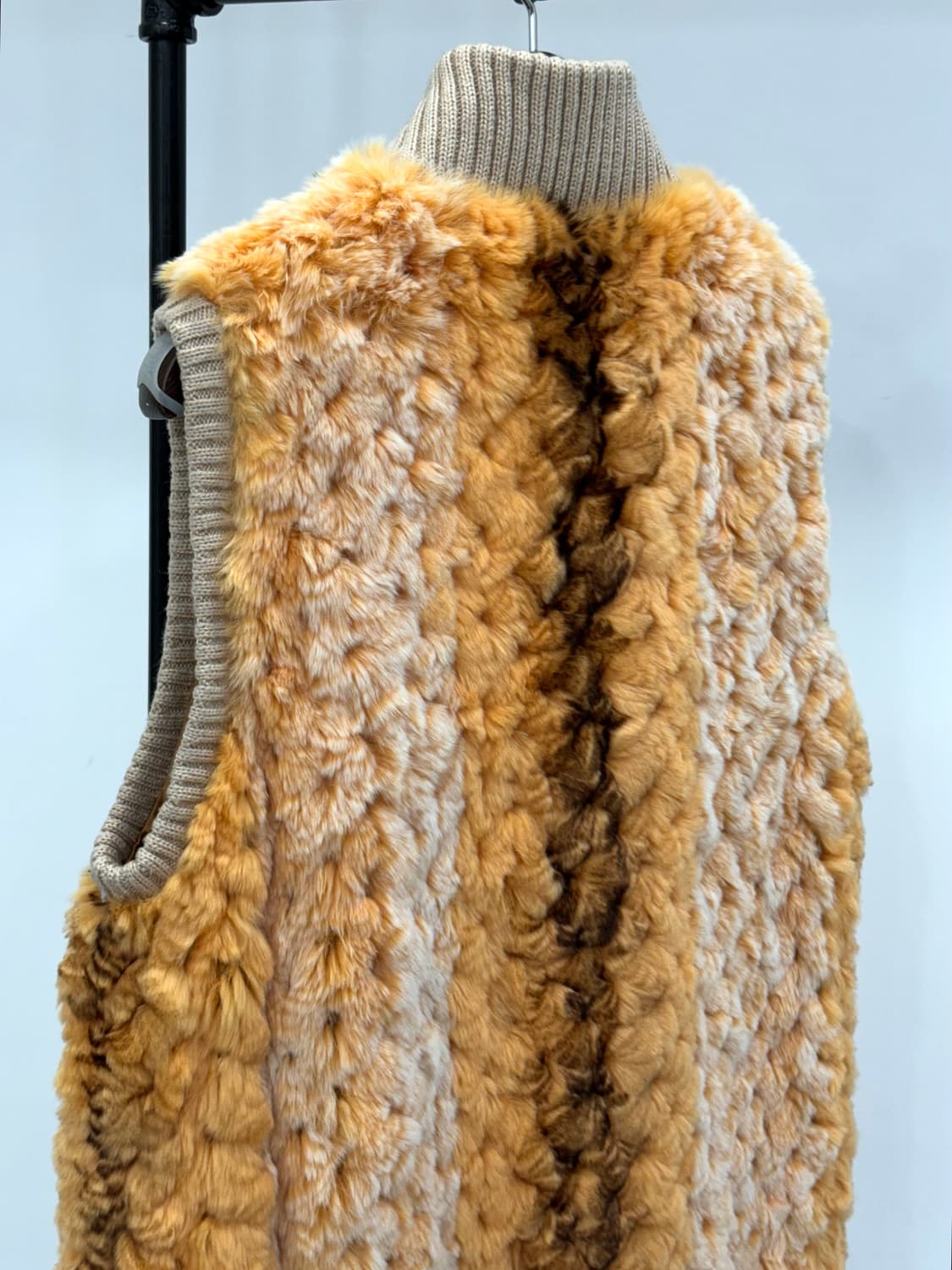 진도 토끼털 조끼 M 상품이미지5