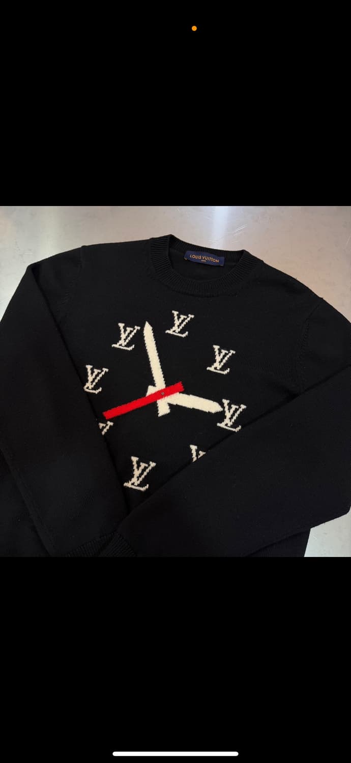 [리오브전포점] 루이비통 인타르시아 LV 클락 니트 상품이미지3