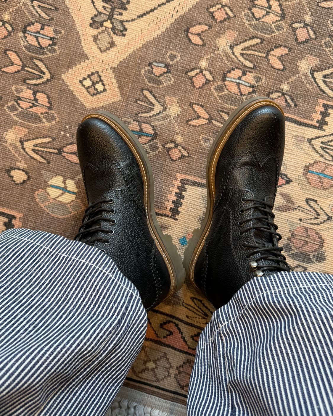 Clarks 클락스 몽마트 윙팁 레더 부츠 상품이미지2
