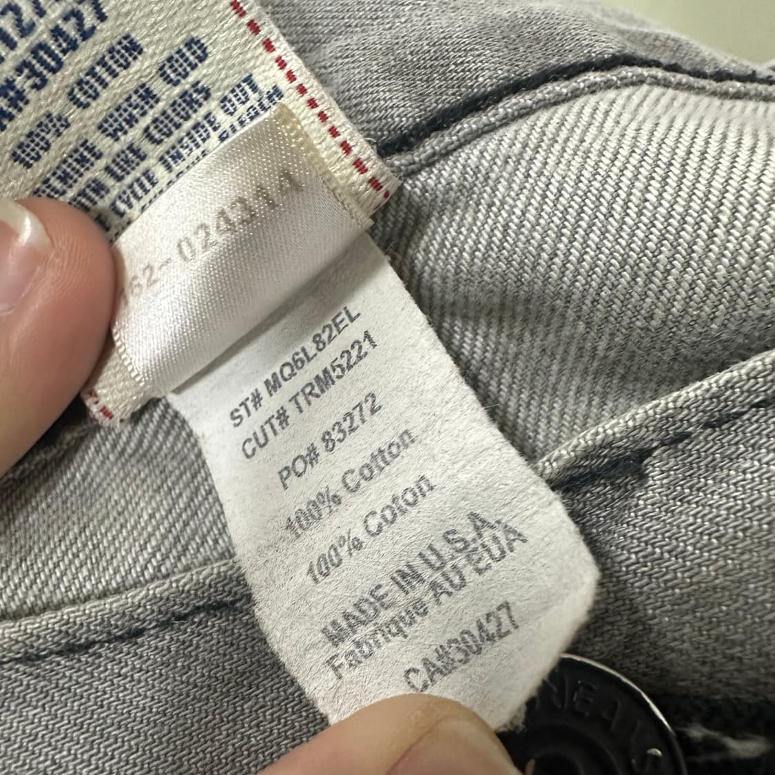 ✨ (바배) 트루릴리전 데님 팬츠 상품이미지7