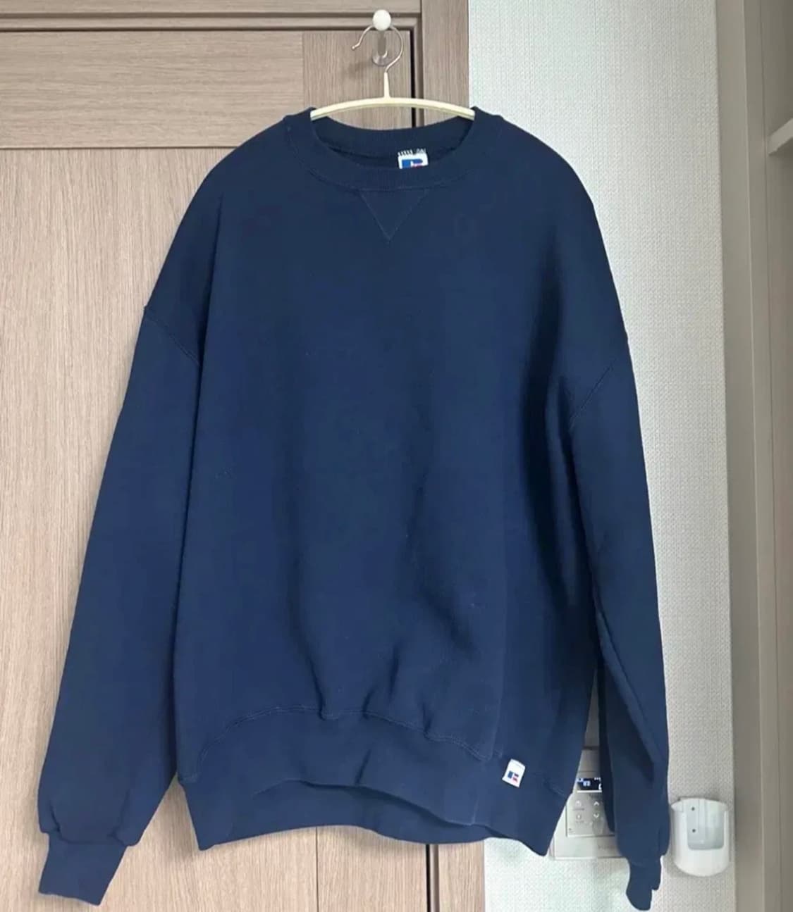 90s 빈티니 러셀 네이비 맨투맨 XL 상품이미지1