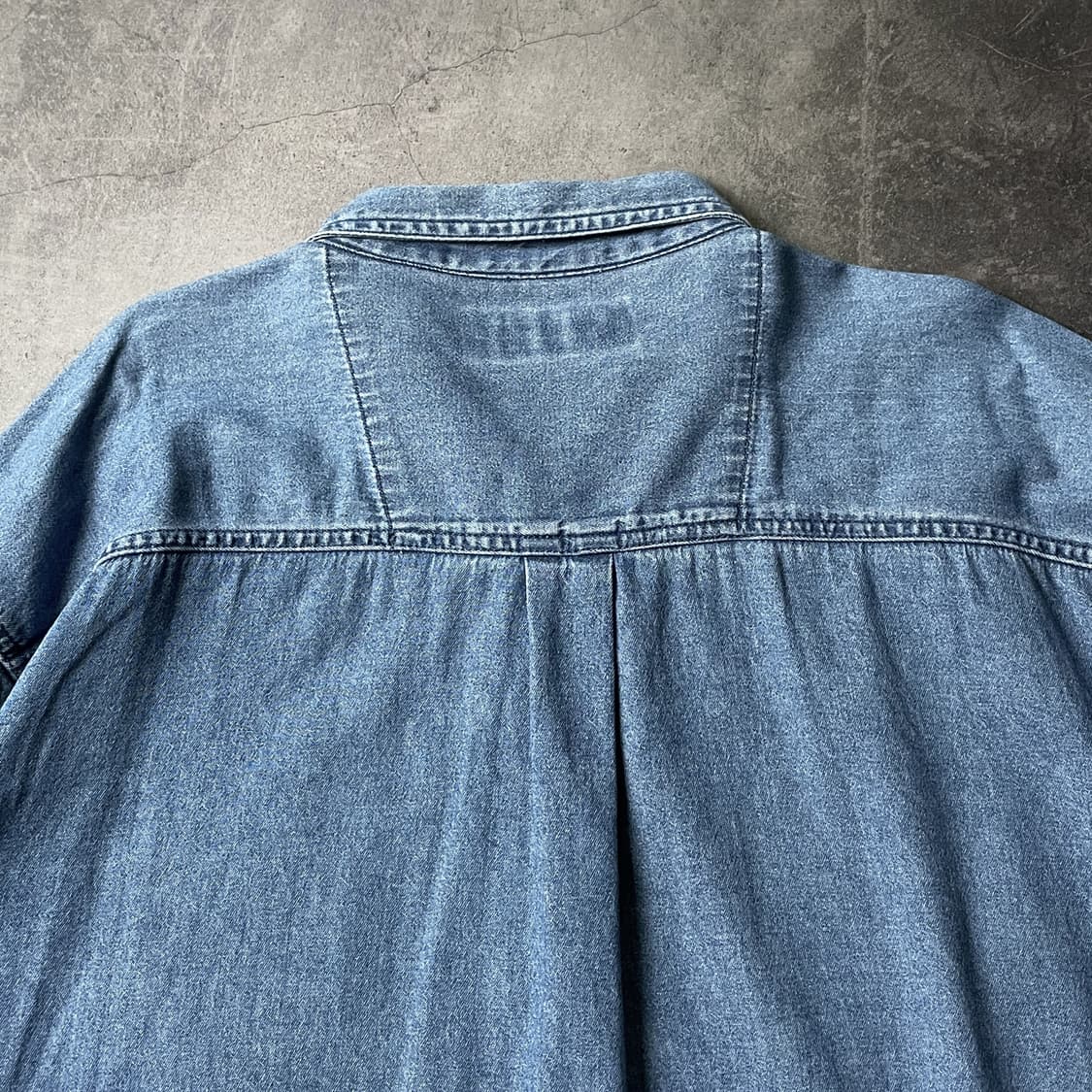 RUSTLER 빈티지 더블 체스트 포켓 데님셔츠 상품이미지9