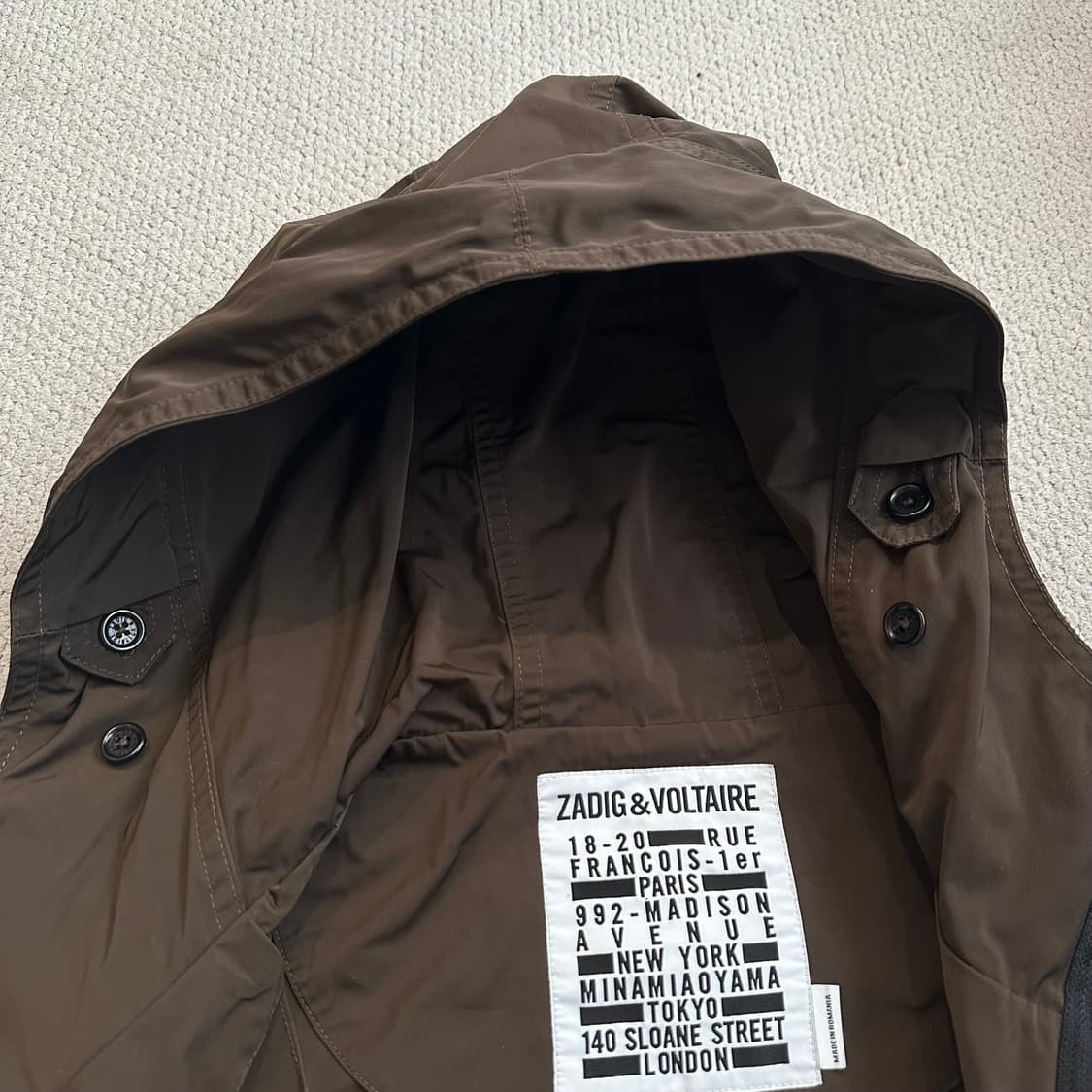 쟈딕앤볼테르  ZADIG & VOLTAIRE 후드 파카 상품이미지5