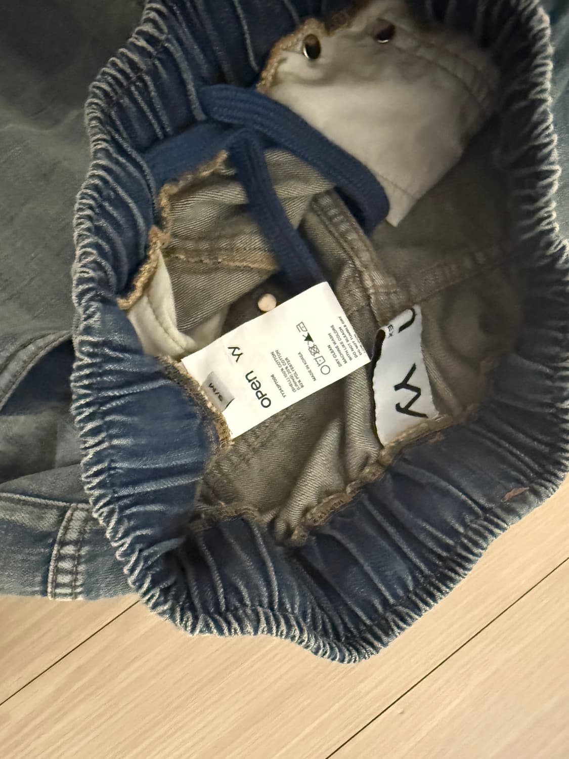 오픈와이와이 포켓 라운딩 데님팬츠 S/M 상품이미지7