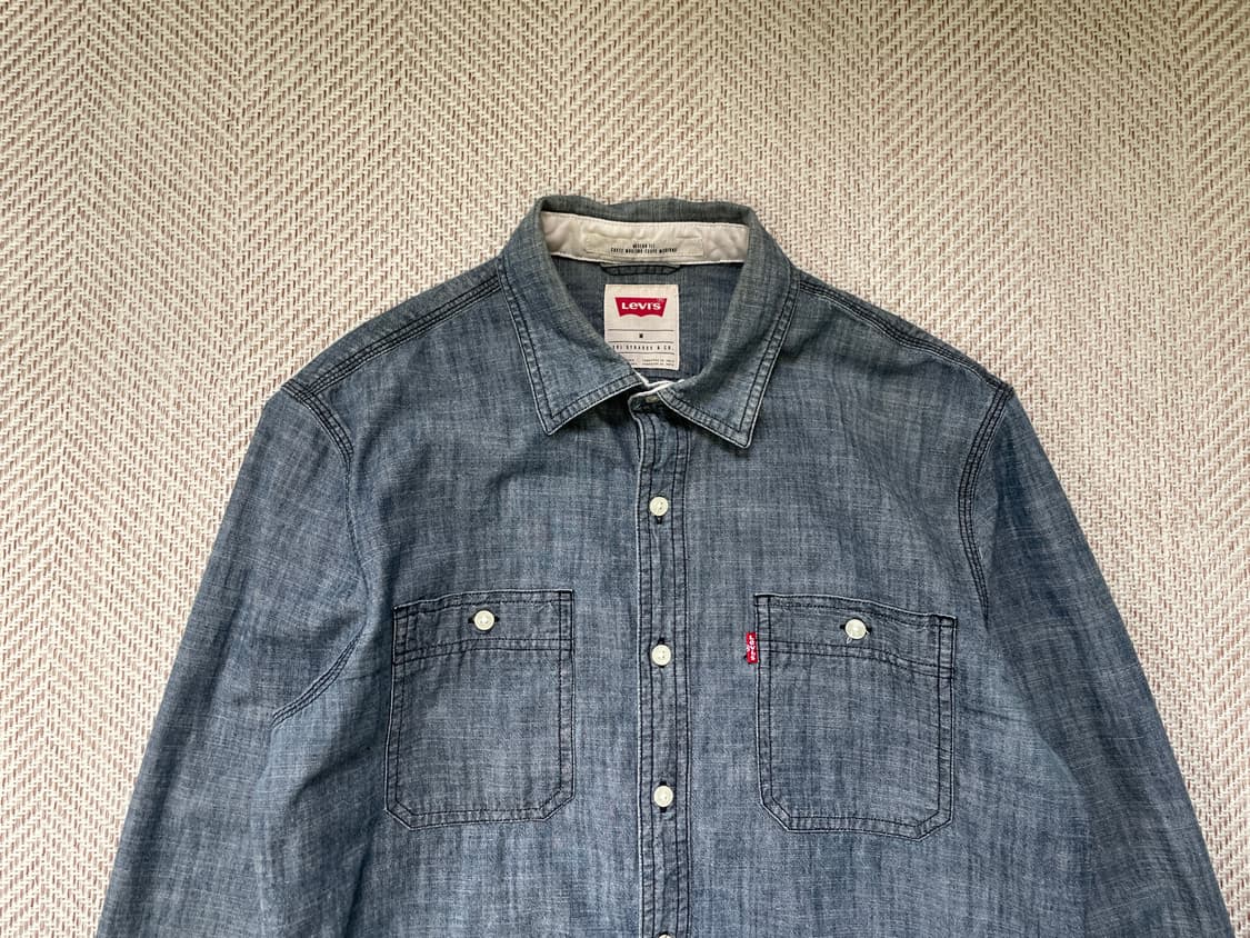 리바이스 샴브레이 데님셔츠 J04344 상품이미지4