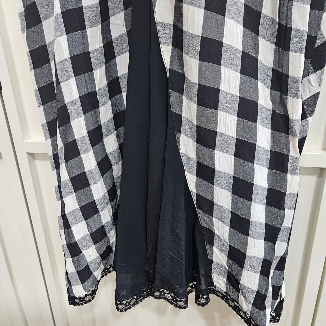 체크 프릴 원피스 상품이미지8