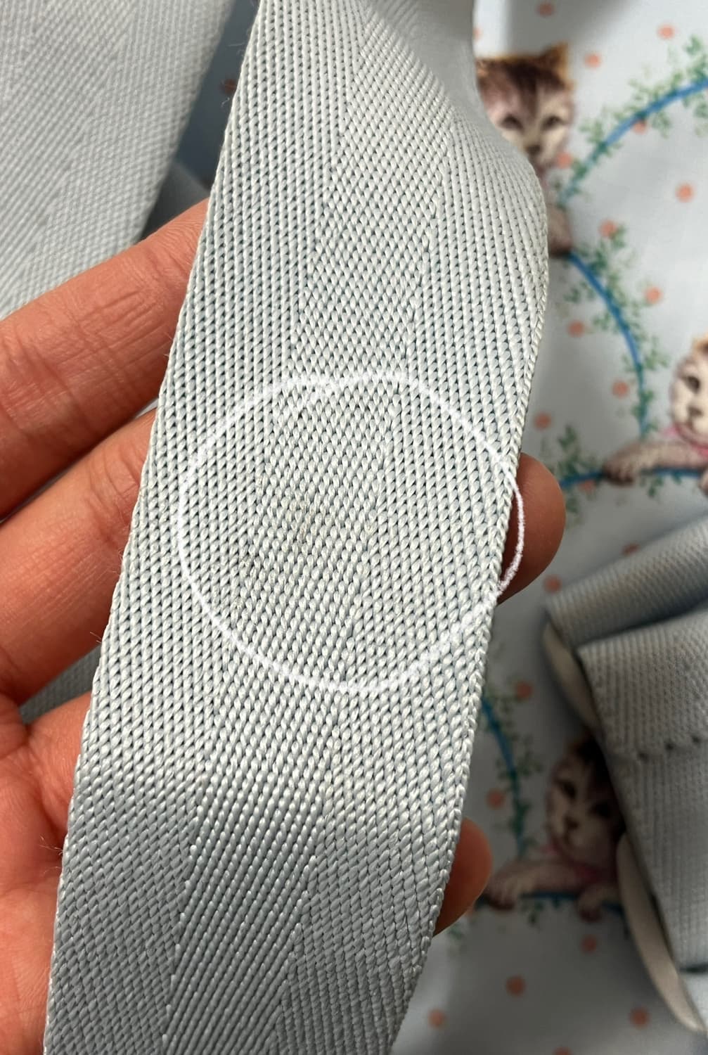 폴앤조 x 레스포삭 고양이 백팩 - 블루🌀 상품이미지6