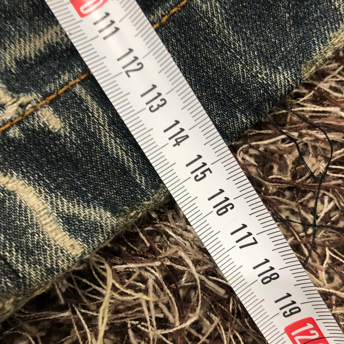 34 버커루 빅포켓 카고 워싱 데님 팬츠 상품이미지10