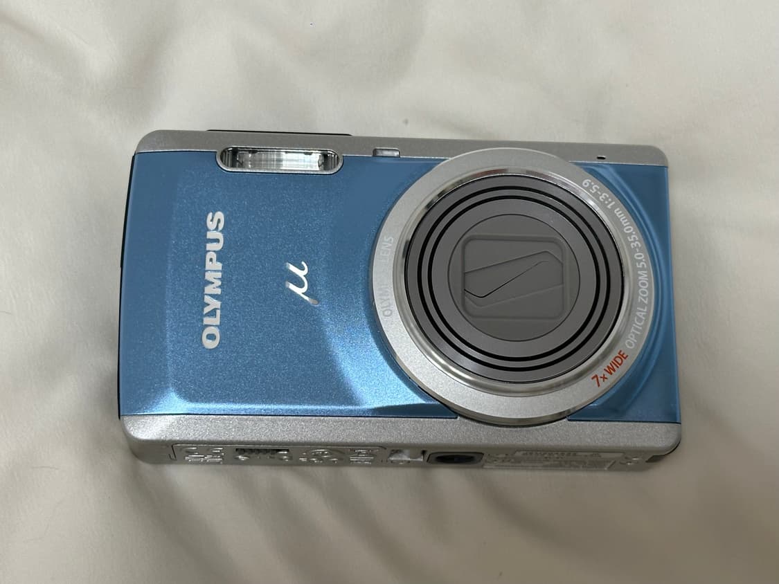 올림푸스 뮤 7040 블루(작례 있음) 상품이미지1