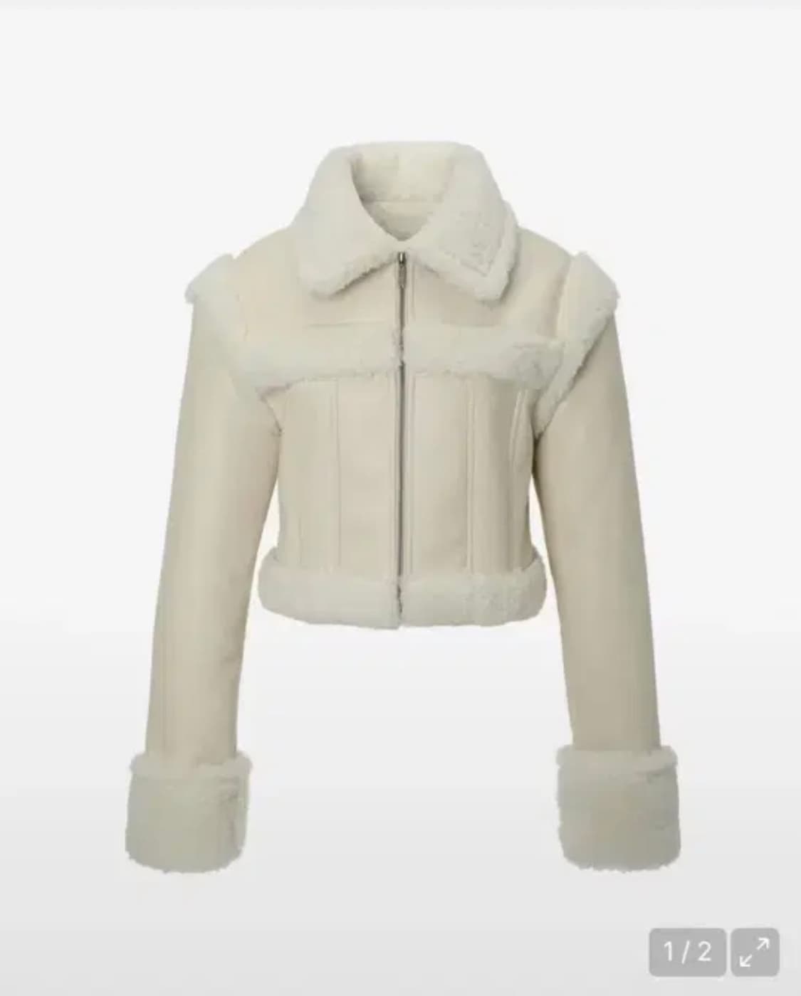 카키포인트 무스탕 상품이미지1