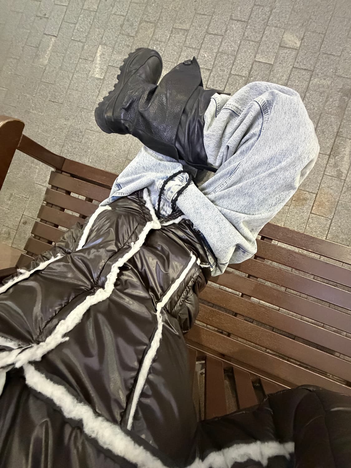 Y/project 팝업진 아이스블루 M 상품이미지2