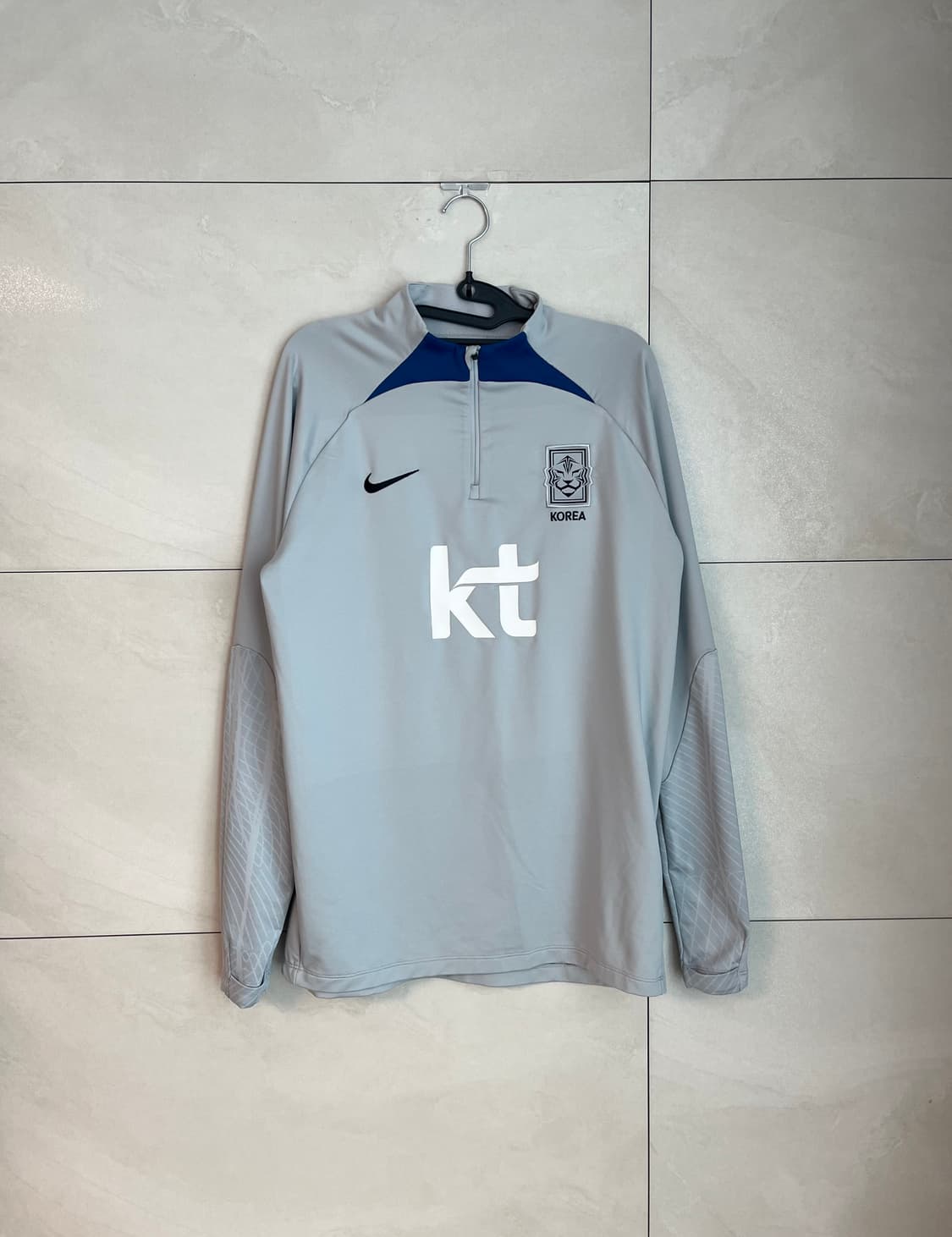 [XL/105] 나이키 대한민국 축구 코치지급용 하프집업 져지 상품이미지1