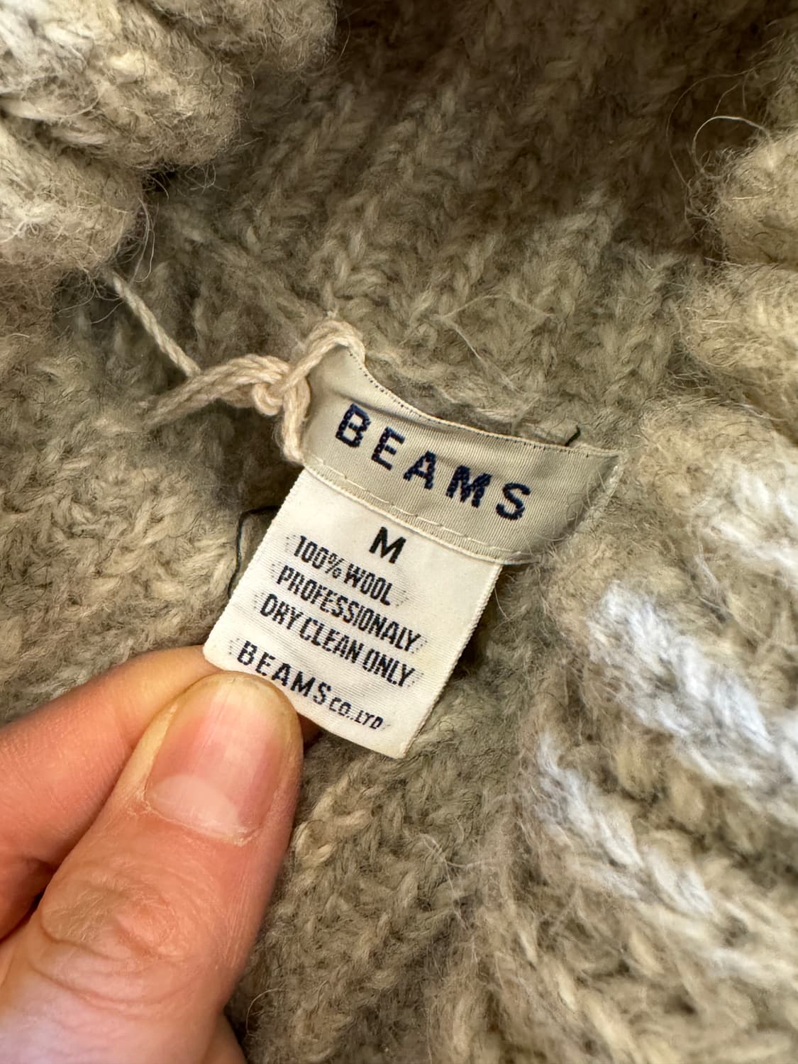 빔즈 터틀넥 스웨터 (M) 상품이미지4