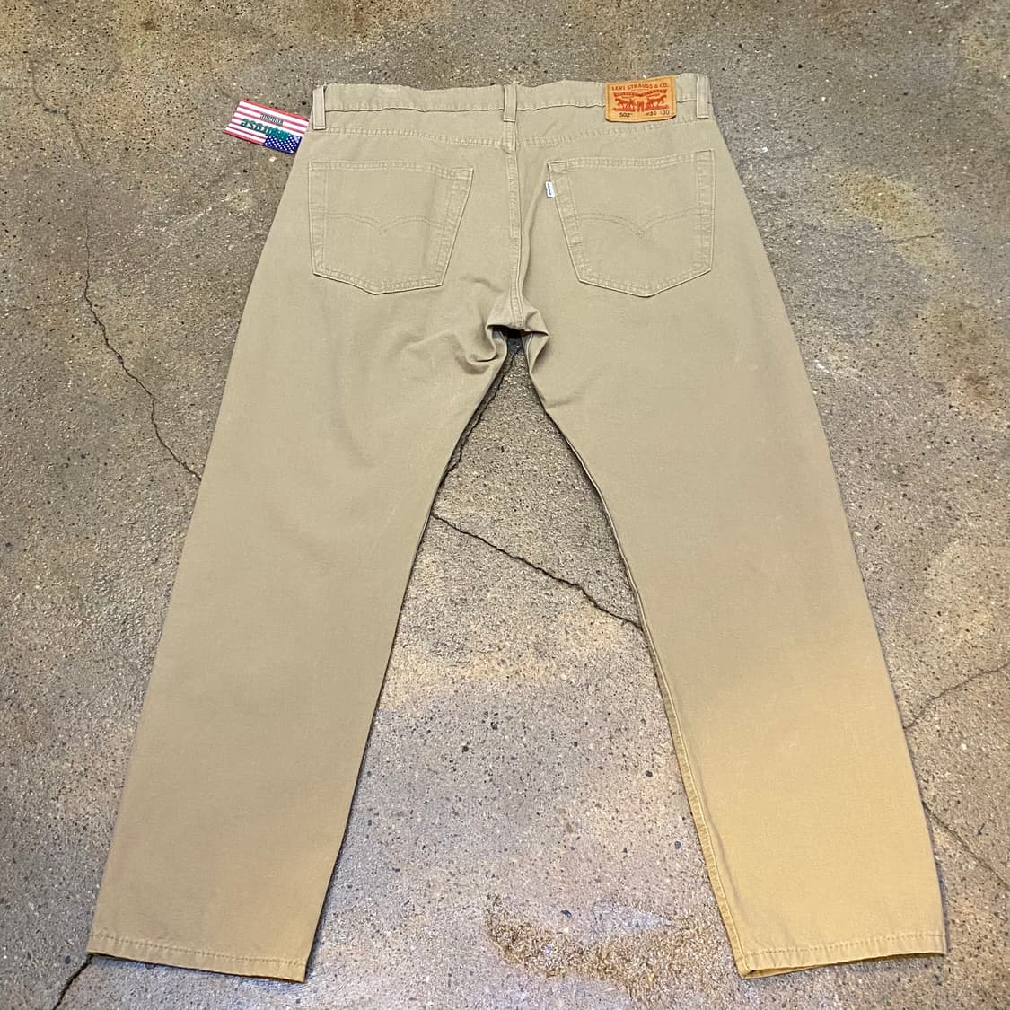빈티지 리바이스 502 베이지진 청바지 상품이미지8
