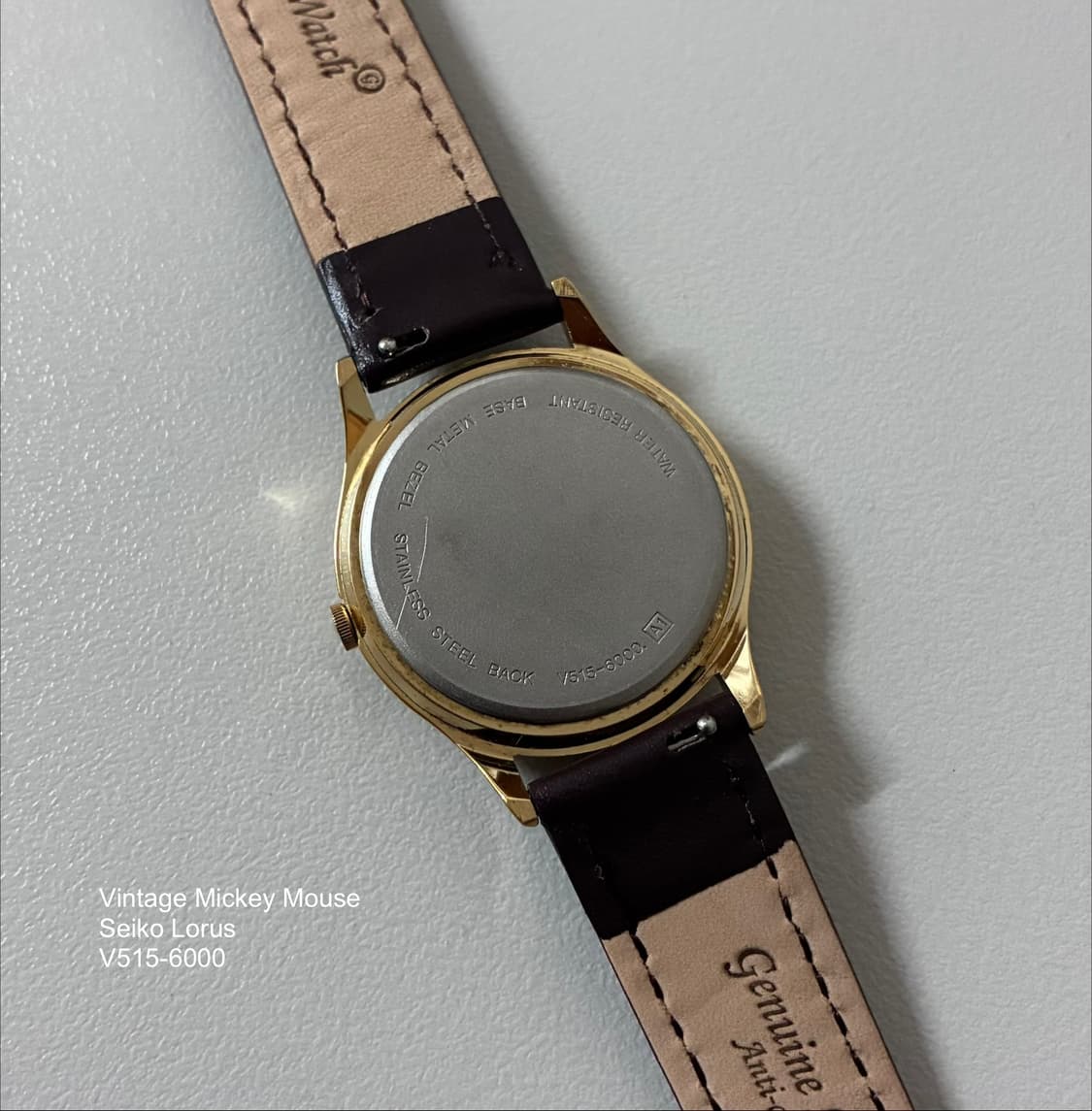 Seiko Lorus Vintage Mickey Mouse Quartz 상품이미지5