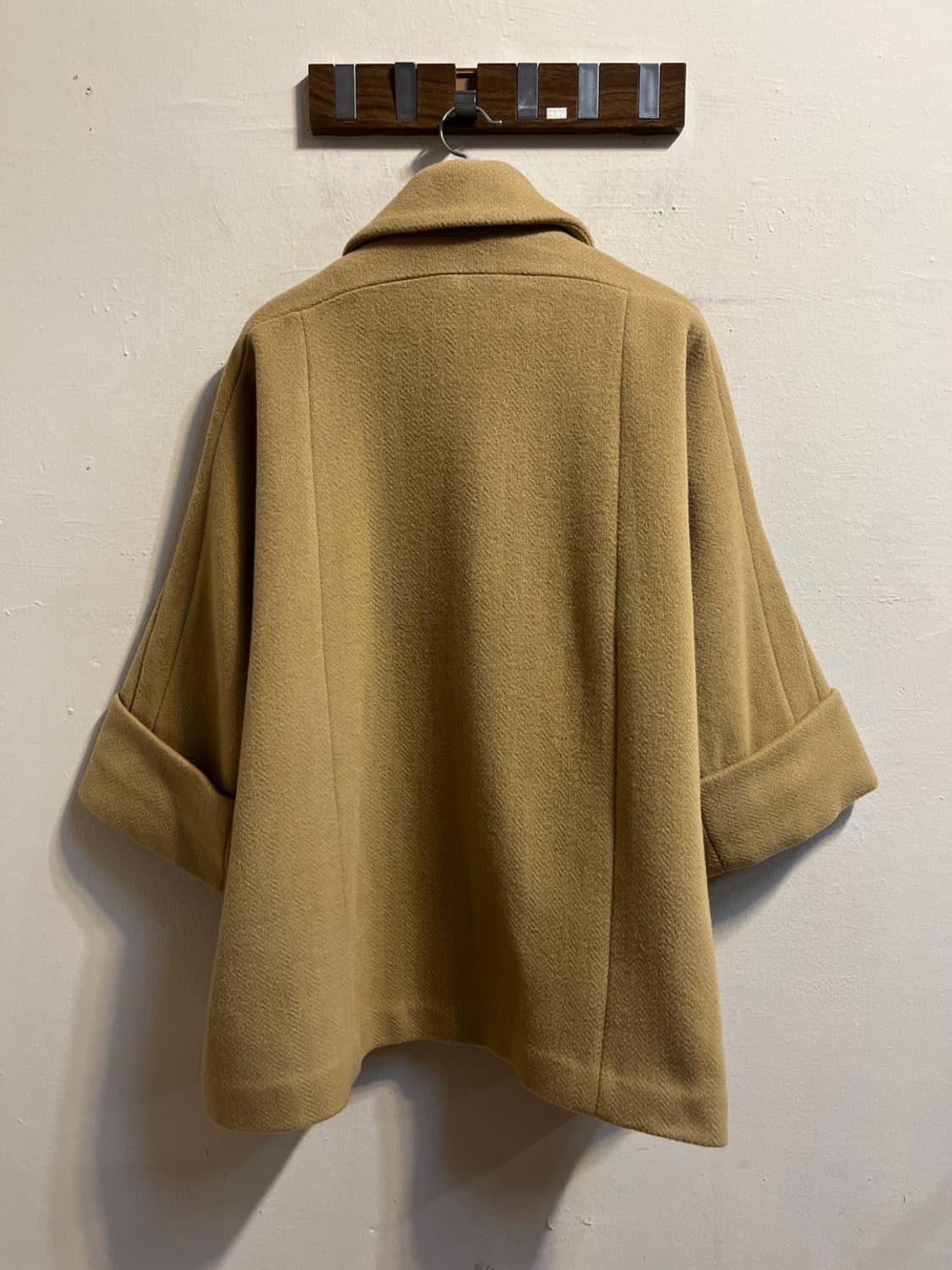 밀크 코코아 블렌드 싱글 코트 상품이미지4