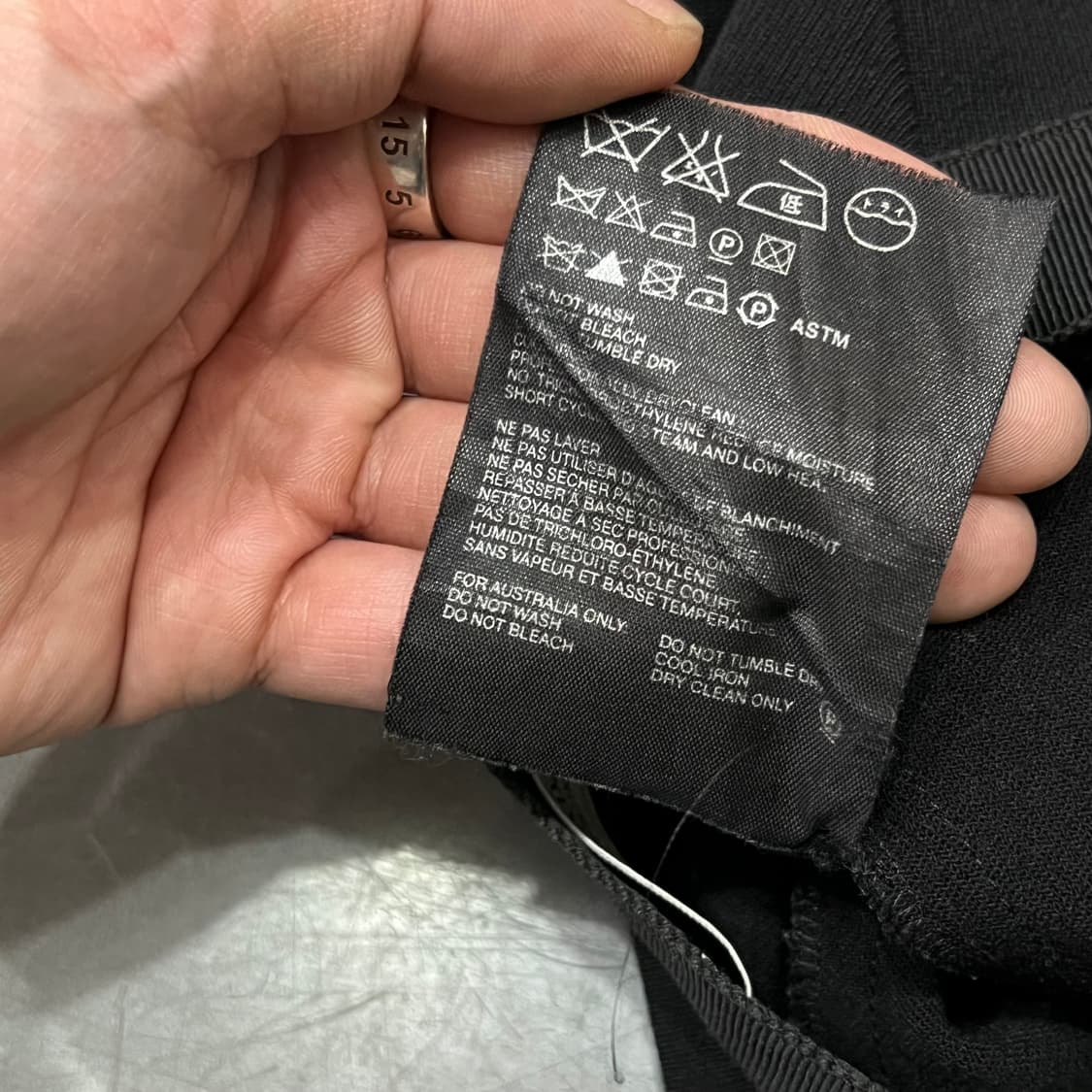  프라다 사이드 지퍼 스커트 +명품감정서 y14553 상품이미지8