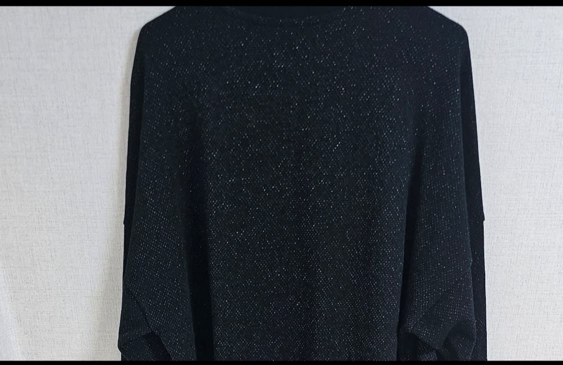 자니카슨반짝이포인트쭈리맨투맨 티셔츠 M새상품미개봉 상품이미지2