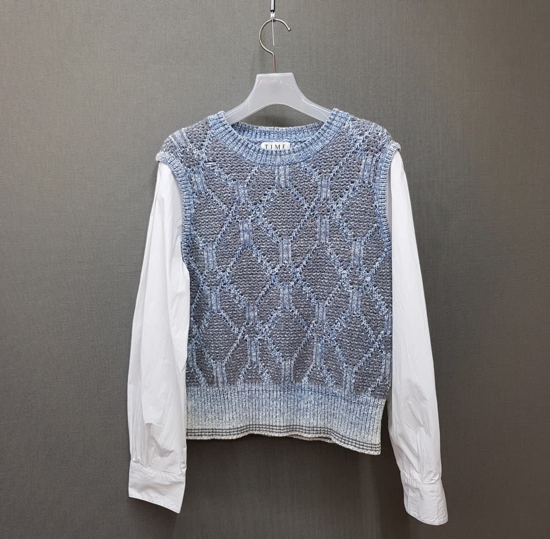 한섬 타임 2022 레이어드 셔츠 F사이즈 상품이미지2