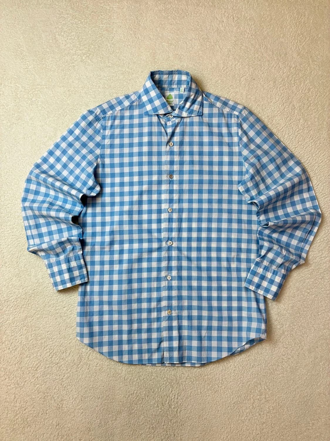 피나모레 이태리 코튼 나폴리탄 테일러링 셔츠 PN5826 상품이미지1