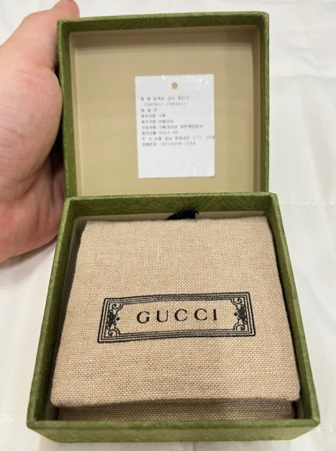 구찌 GG 마몽 실버 귀걸이 / 상태 S 상품이미지3