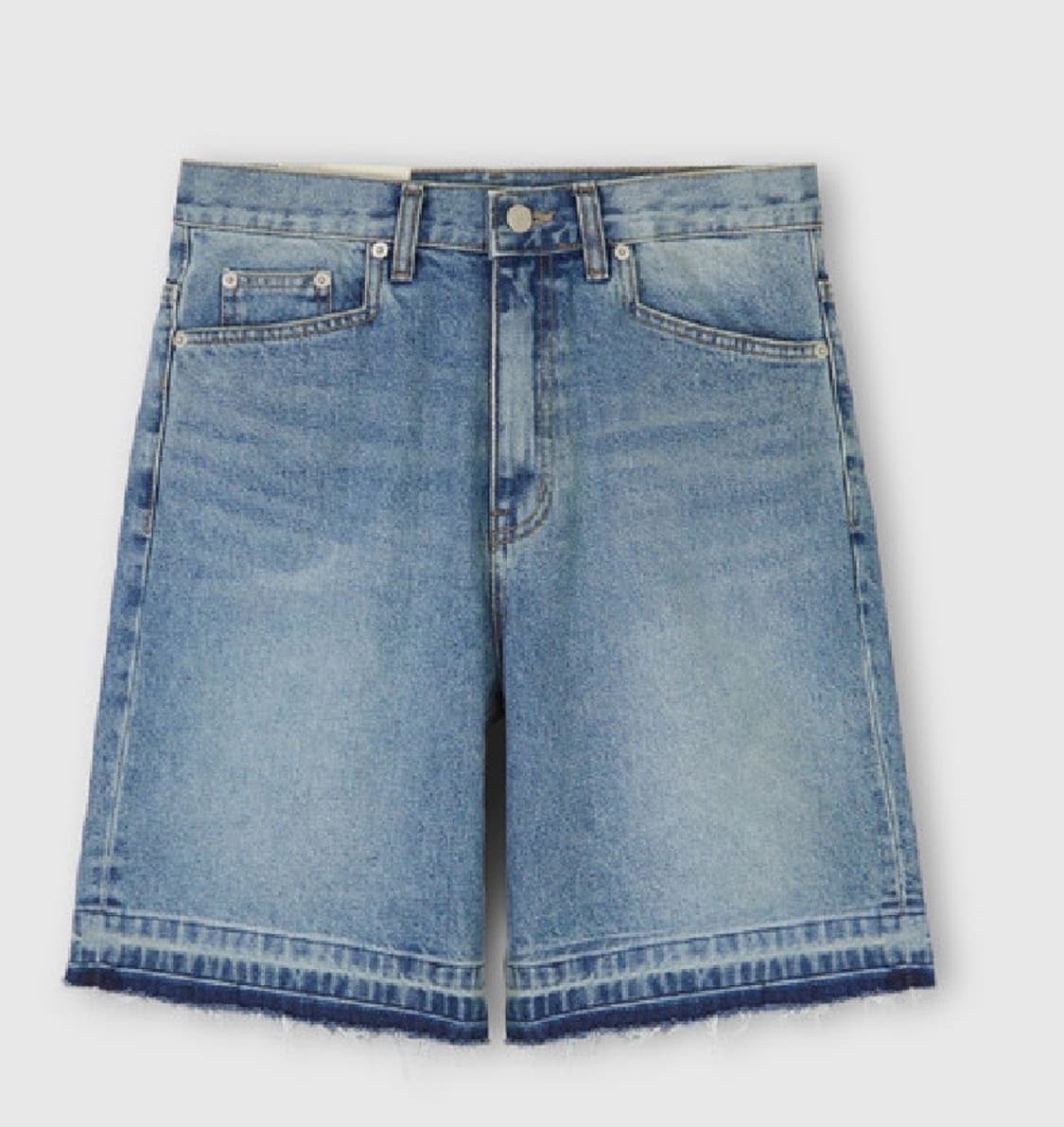타일레(taille) 버뮤다 팬츠 데님 쇼츠 반바지 상품이미지2