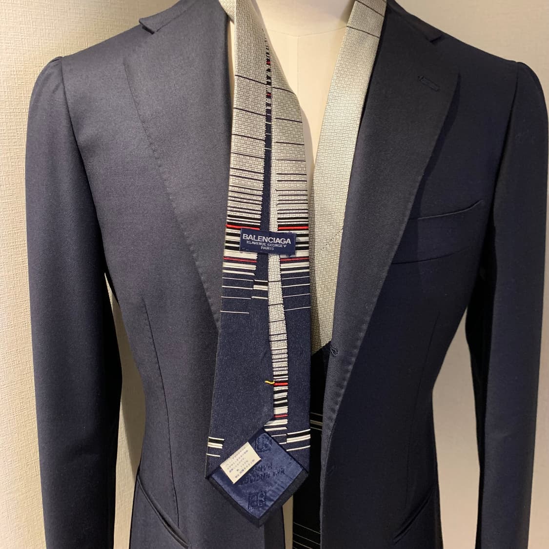 발렌시아가(BALENCIAGA) 명품 클래식 정장넥타이 7.9cm 상품이미지2