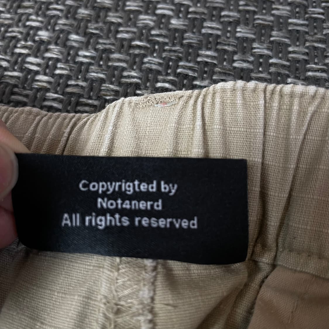 (밴딩) 낫포너드 연베이지 카고 데님 팬츠 L 상품이미지4