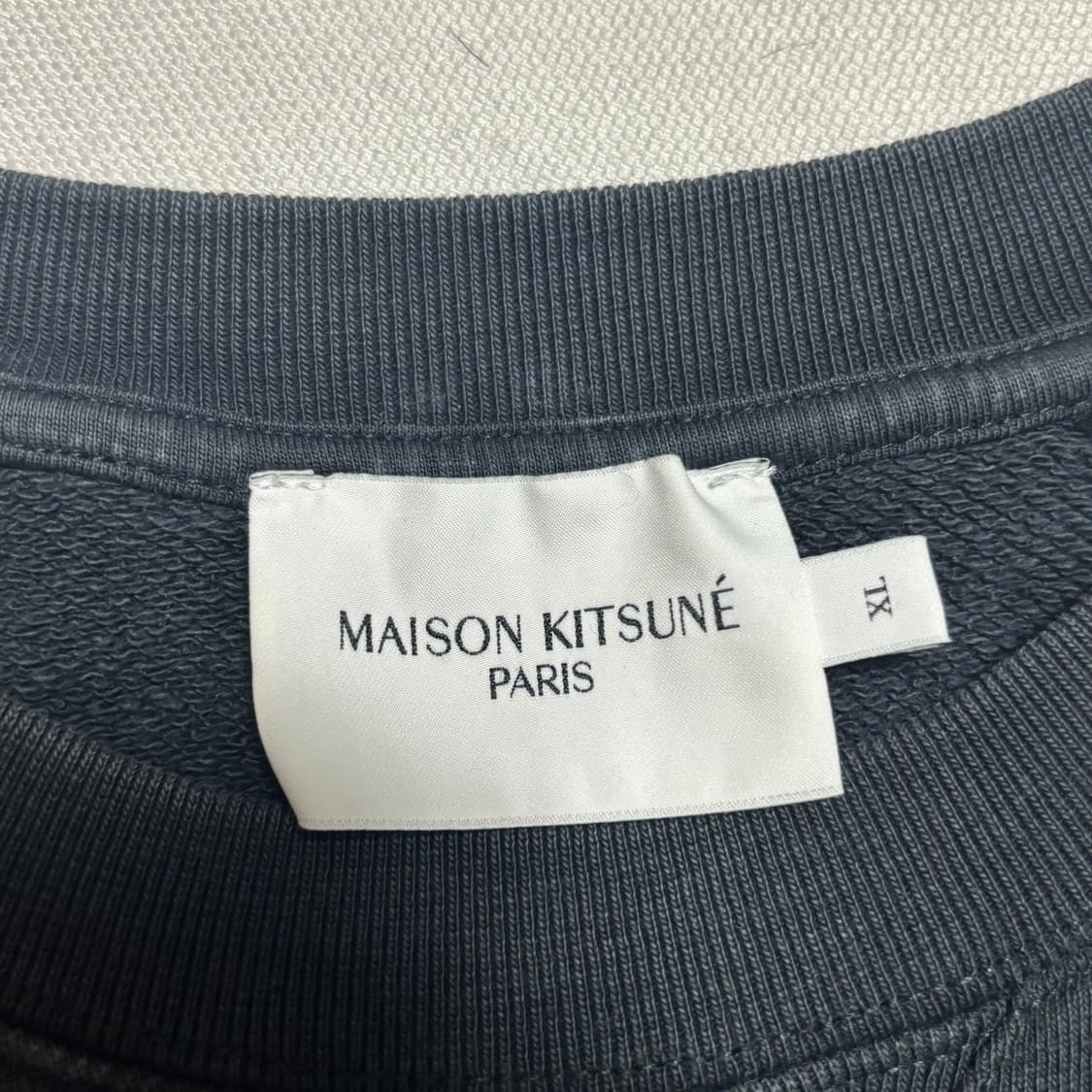 XL 메종키츠네 더블폭스 맨투맨 상품이미지4