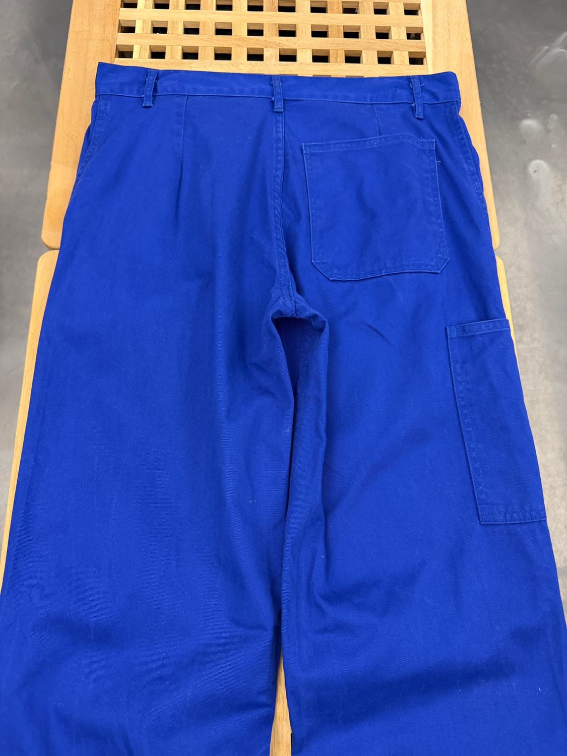 OLD VINTAGE WASHED BLUE FRENCH 프렌치워크팬츠 상품이미지7