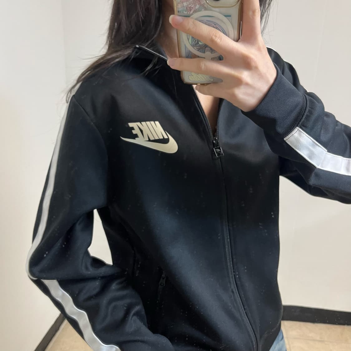 Nike Black Track Jacket 상품이미지2