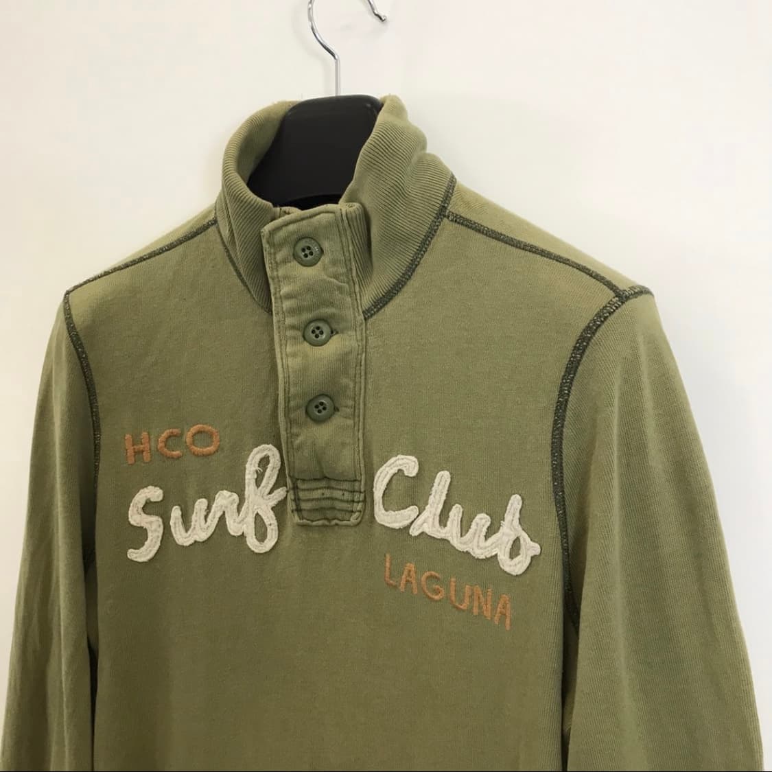 홀리스터 서프클럽 Y2K 빈티지 하프집업 [M] 상품이미지2