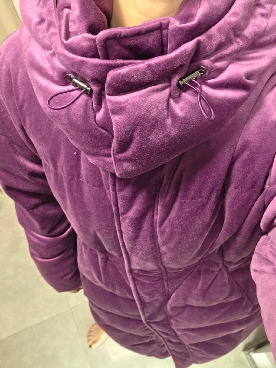 NAIN 오리털 롱패딩 F 상품이미지5