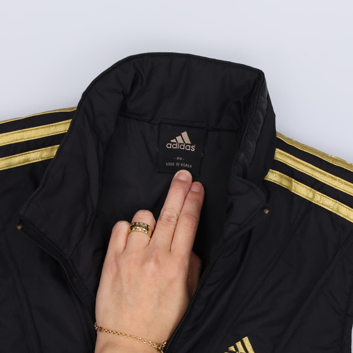 90 아디다스 여성 누빔 조끼 0318H1 상품이미지3