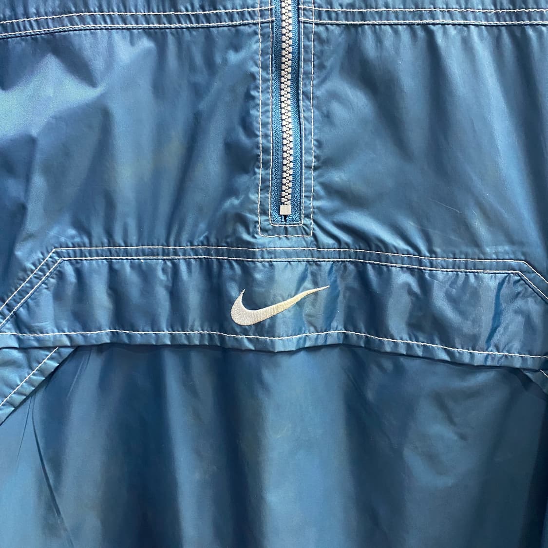 나이키00s 스카치 빅로고 네이비 아노락 B3224 상품이미지3