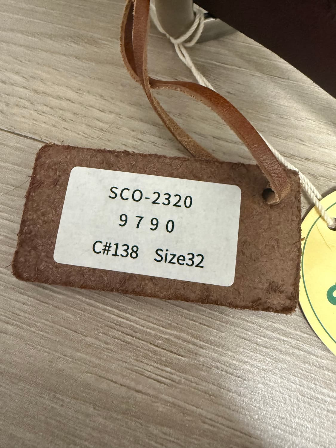 슈가케인 개리슨벨트 브라운 32사이즈 상품이미지2