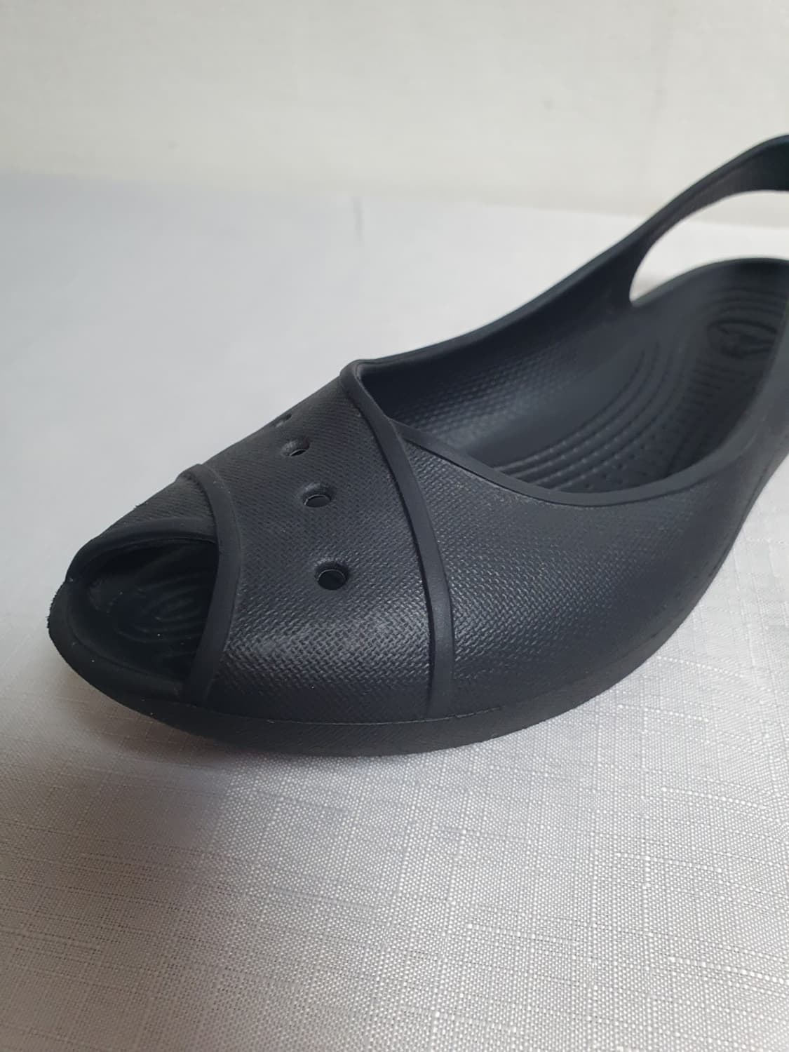 무료배송 240mm 크록스 플랫슈즈 패러 플랫 피프토 샌들 슬링백 상품이미지6